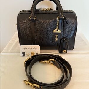 Coach Black Leather Ruby